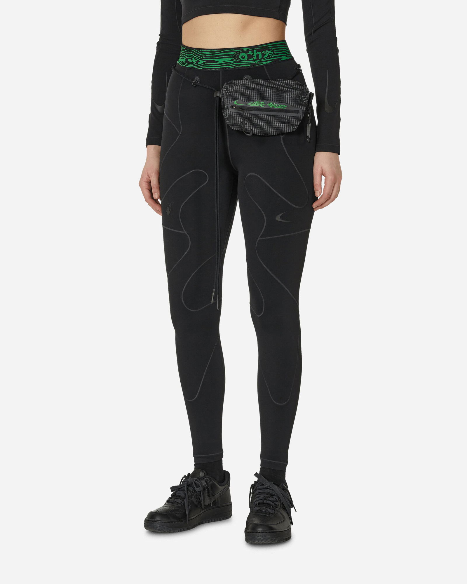 Off-White Logo Athletic Leggings for Women | Mercari