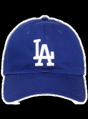 47 Brand MLB LA Dodgers T-Shirt In Off White With Colour Blocked Infill  Logo for Men