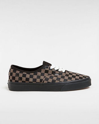 Vans Authentic Shoes (embroidered Checker Black) Unisex Grey, Size 2.5 VN0009PVCJK
