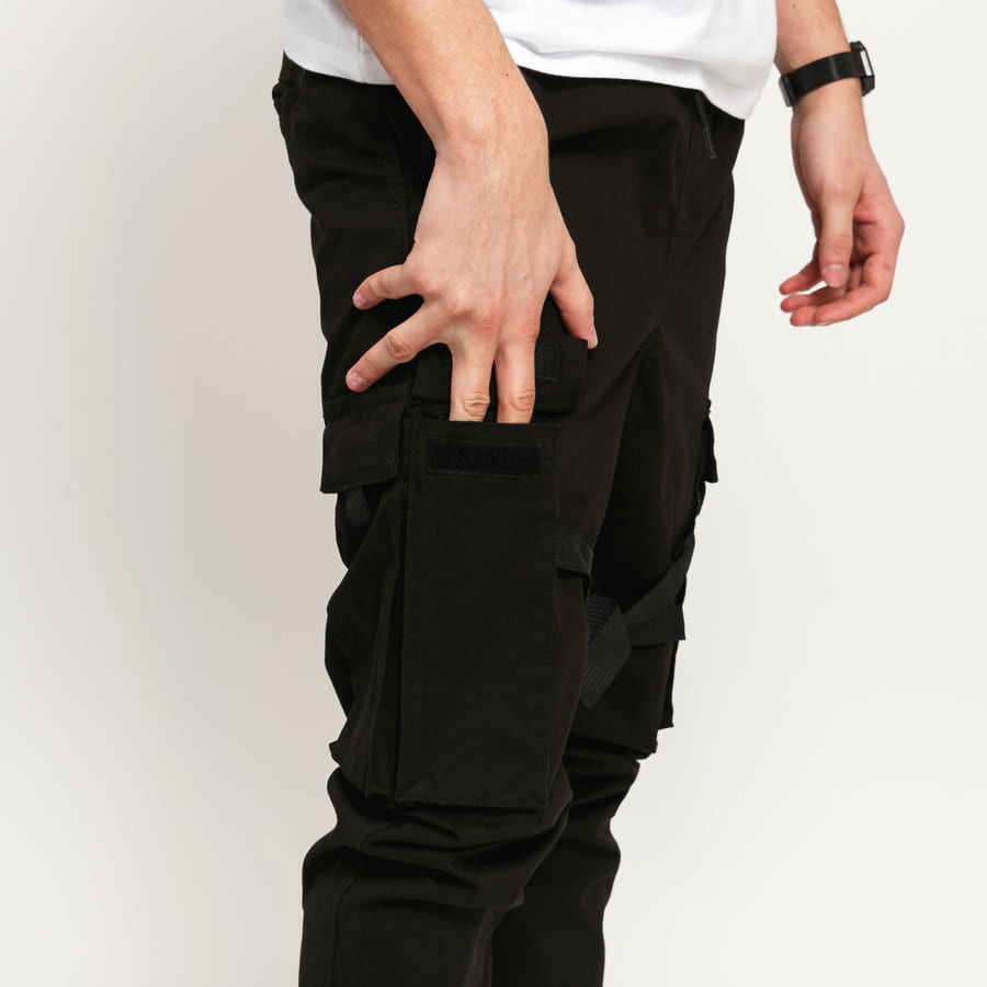 Urban Classics - CARGO Tactical Pants Trouser black, Pants, Pants & Co, MENS