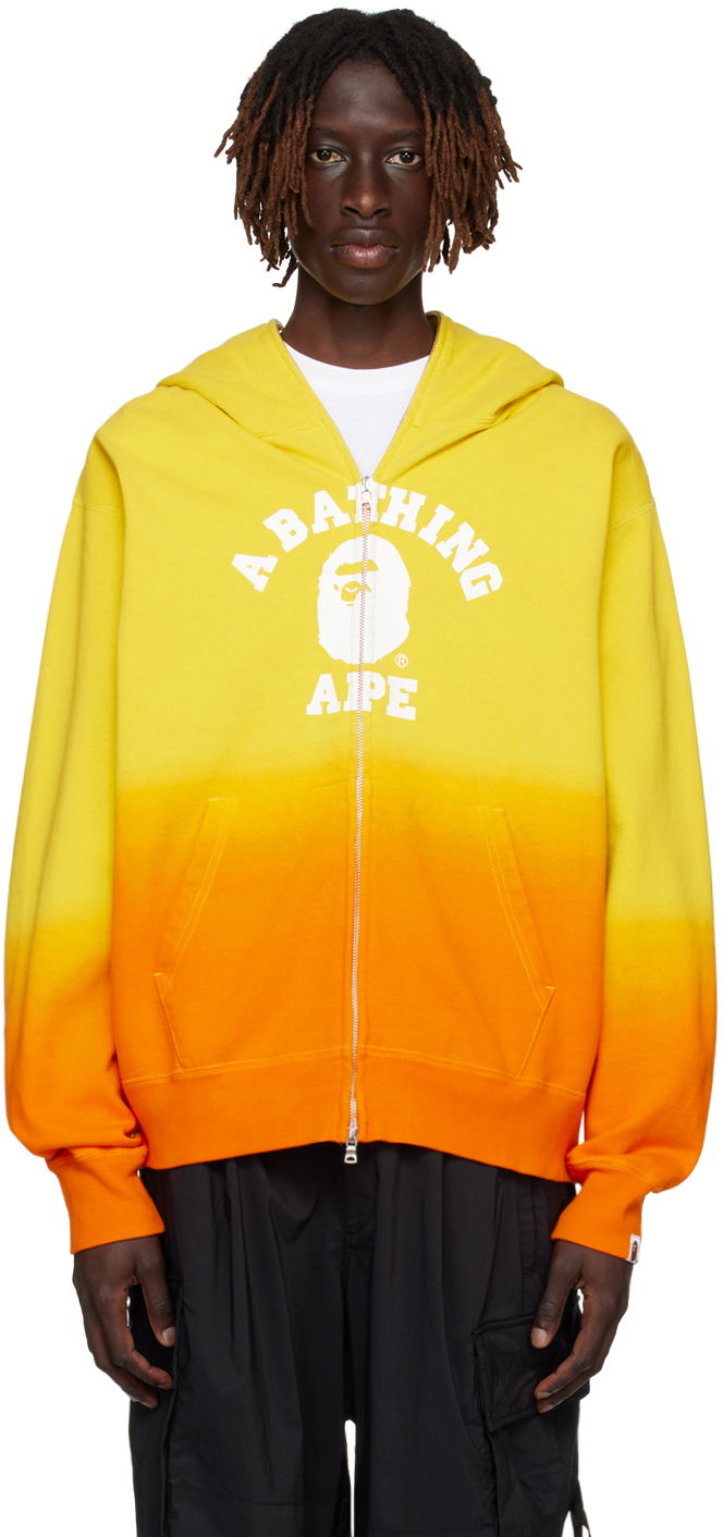 Bape gradation camo hoodie hot sale