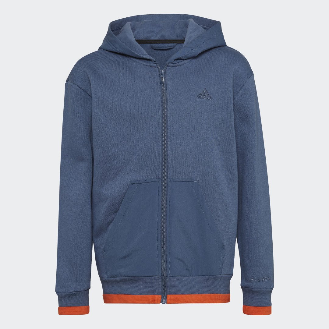 SZN All Fleece Hoodie Sweatshirt | Full-Zip Originals FLEXDOG HN6183 adidas