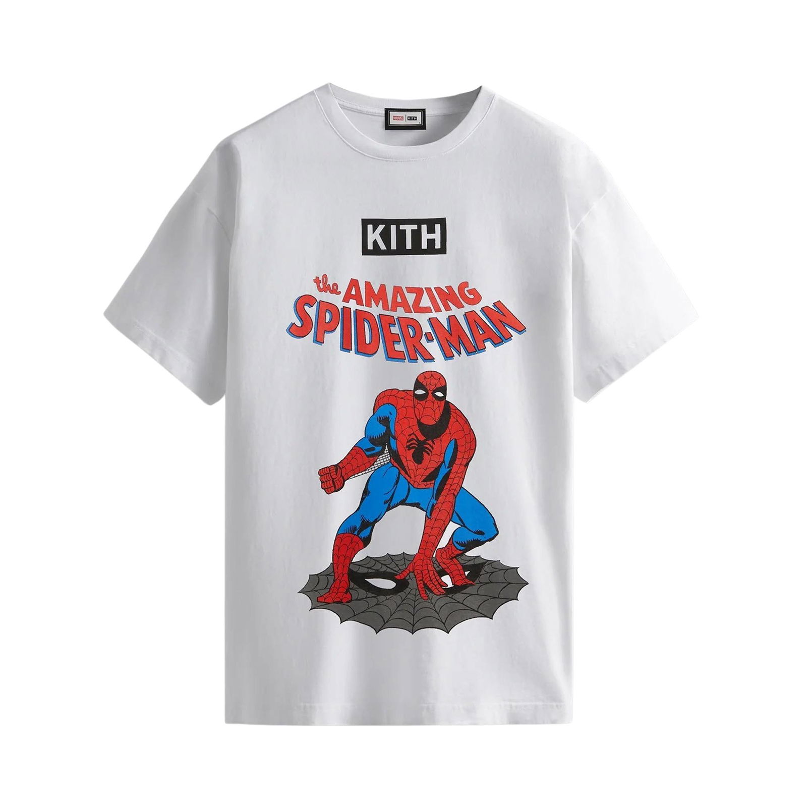 T-shirt KITH For Spider-Man Allies Vintage Tee KHM030609 101 | FLEXDOG