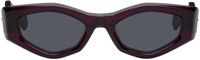 Garavani Purple III Irregular Frame Sunglasses