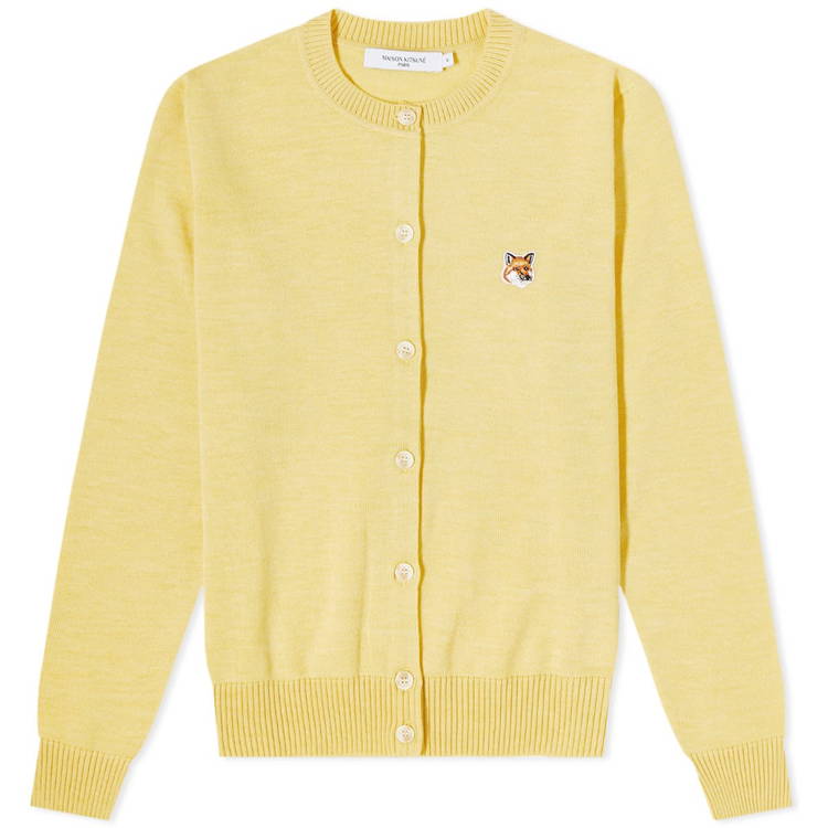 Sweater MAISON KITSUNÉ Fox Head Patch Adjusted R-Neck Cardigan