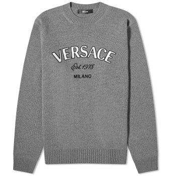 Versace Milano Embroidered Knit 1013805-1A09659-1E510