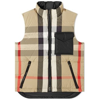 Burberry Romford Reversible Down Gilet Archive 8032997-122792-A7028