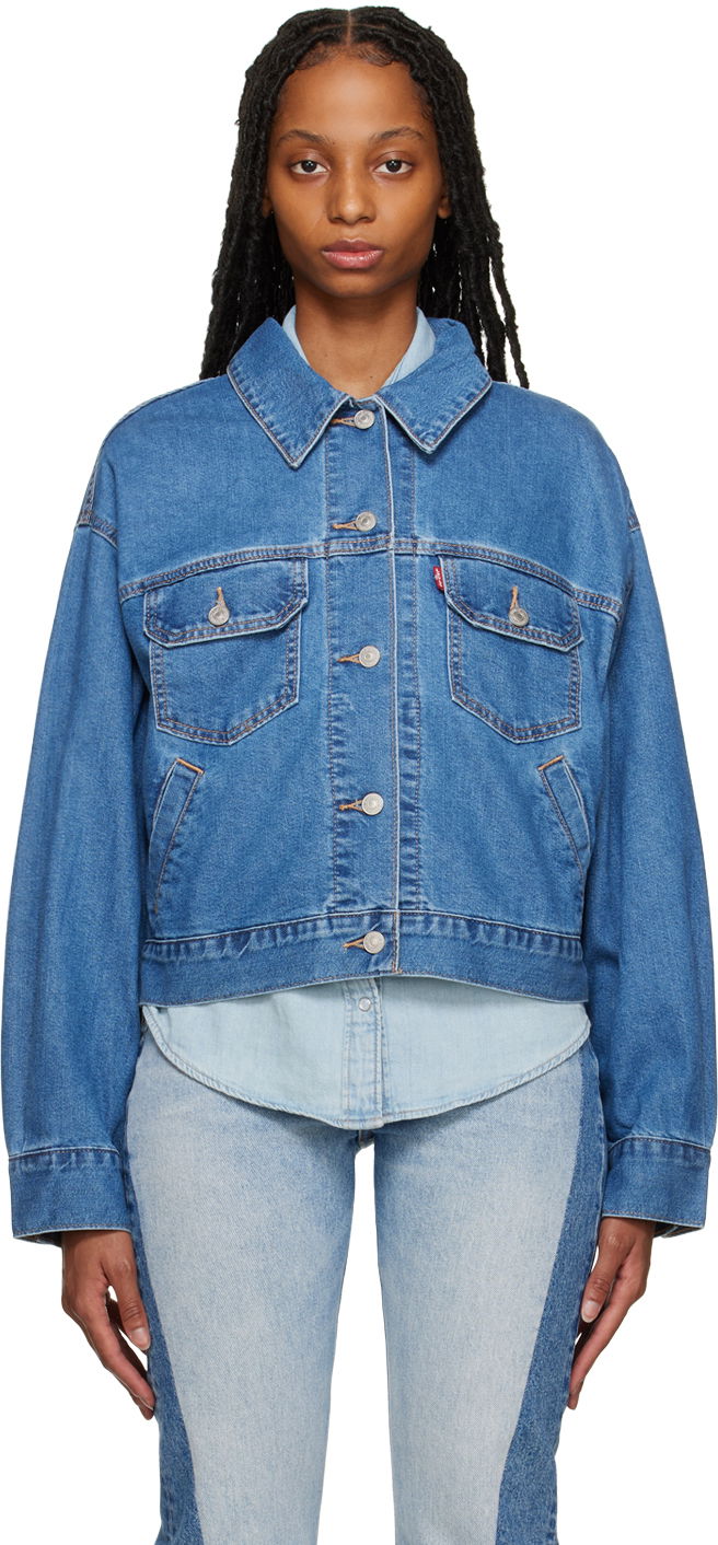 Baggy on sale denim jacket