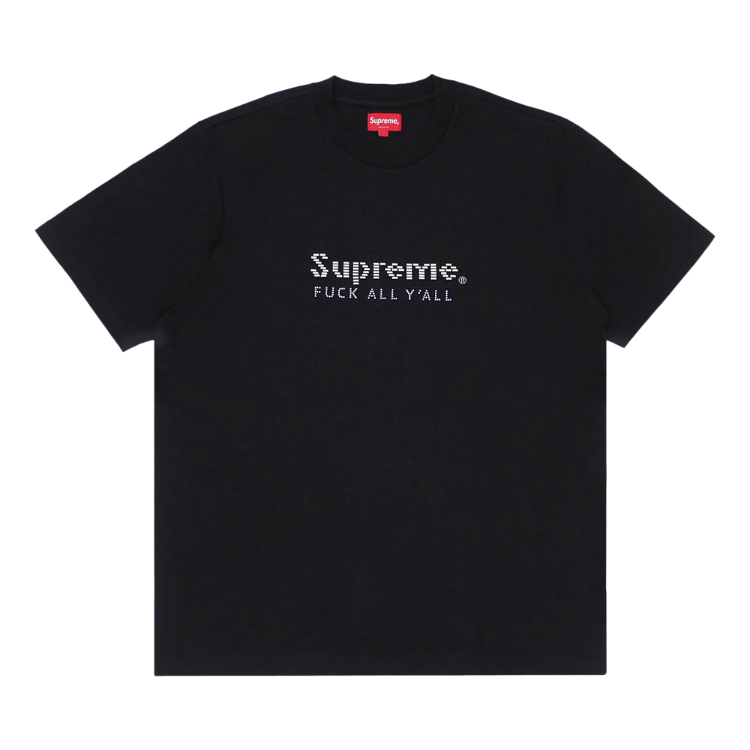 T-shirt Supreme Gold Bars Tee SS19KN53 BLACK | FLEXDOG