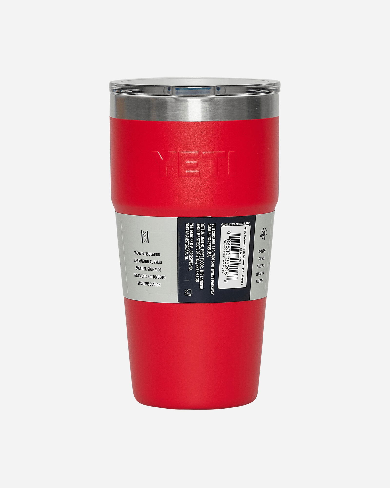 YETI Rambler Mug 10 oz Rescue Red