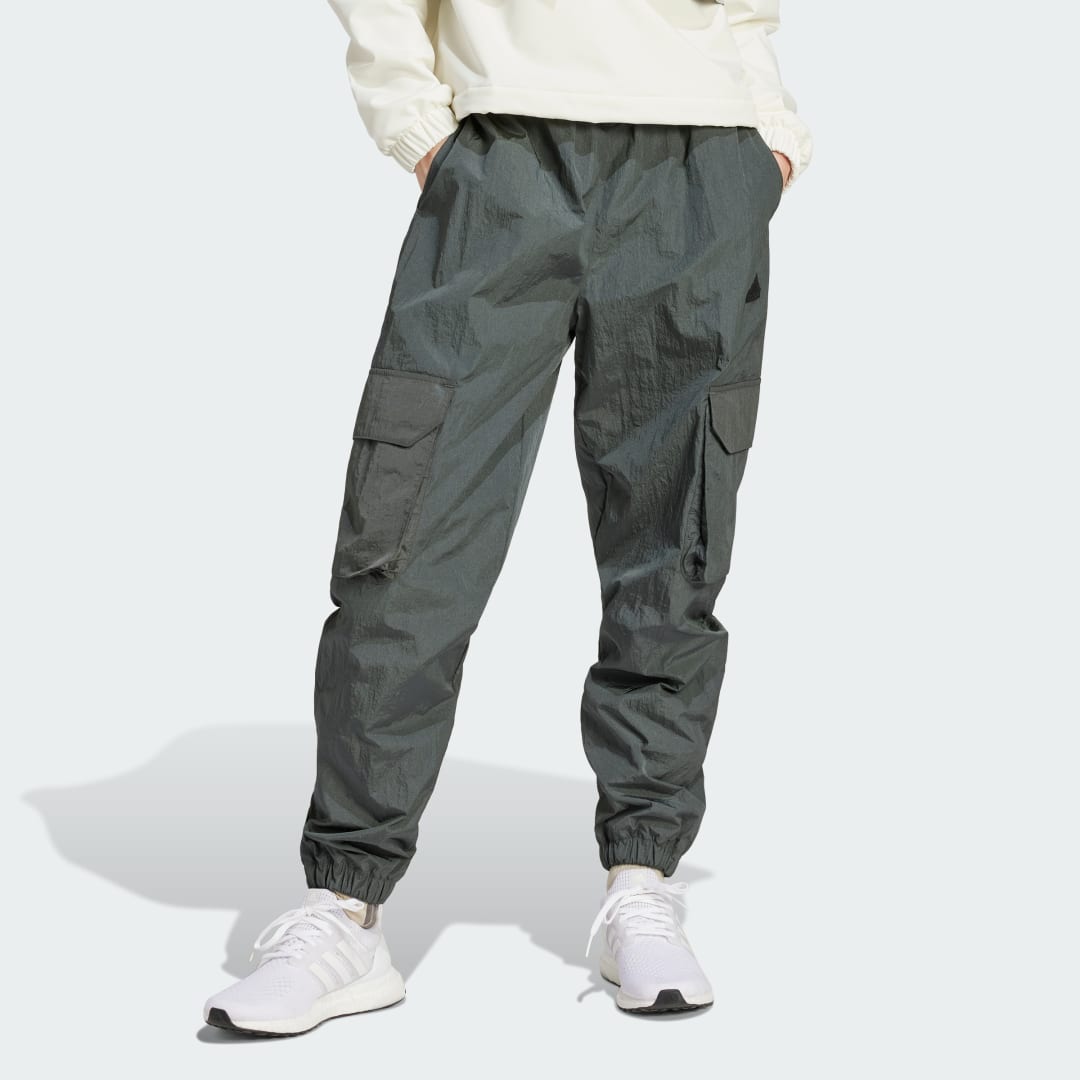 adidas Dance All-Gender Versatile Woven Cargo Pants - White