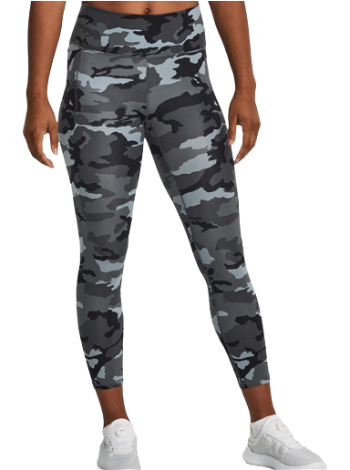 Under Armour Women's HeatGear Armour Branded WB Full-Length Leggings,  Black, XXLS : : Fashion