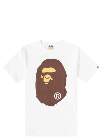 BAPE Classic Big Ape Head T-Shirt White 001TEJ301003M-WHT