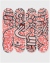 Keith Haring Man and Medusa DECKS 4-Pack