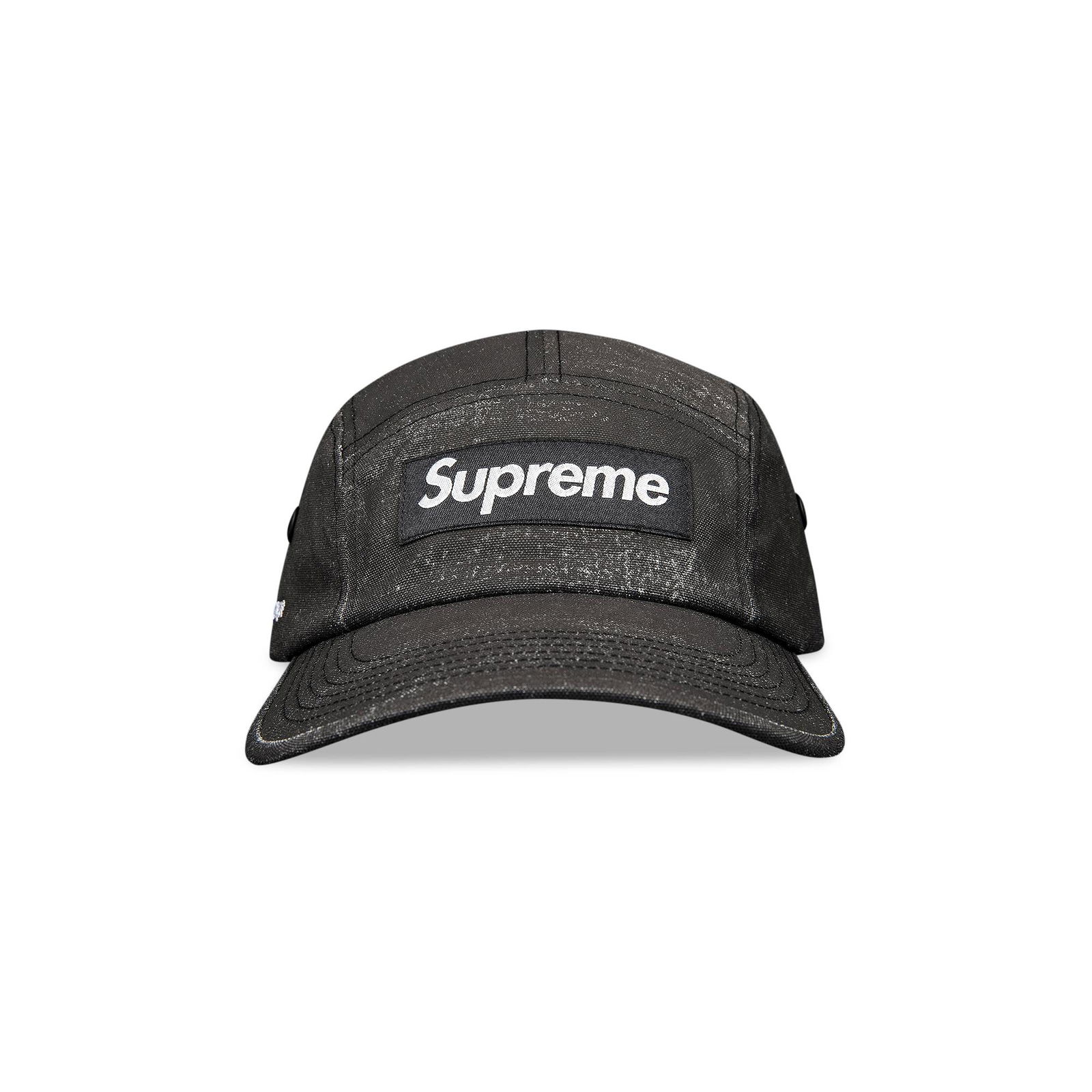 supreme 2-Tone Camp Cap Black-