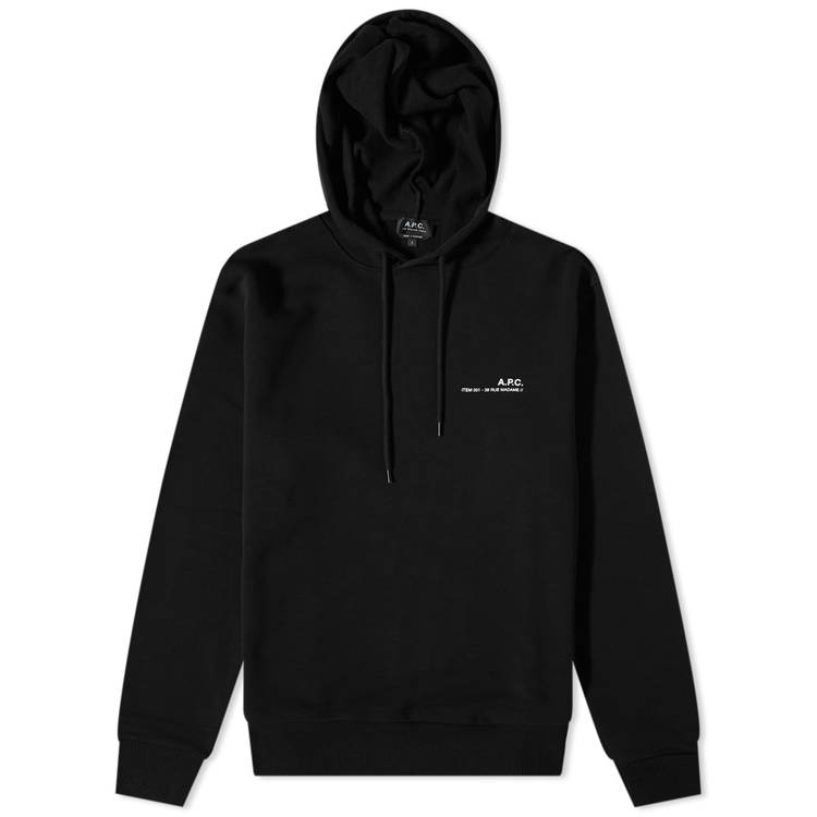 Apc logo hot sale hoodie