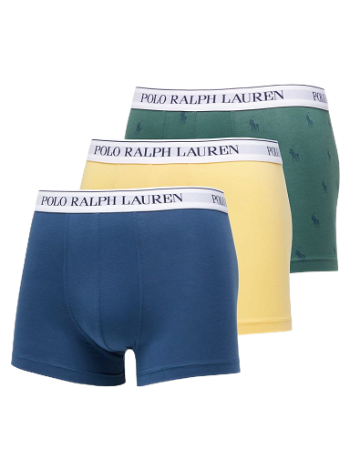 Polo by Ralph Lauren Stretch Cotton Classic Trunks 3-Pack 714830299088