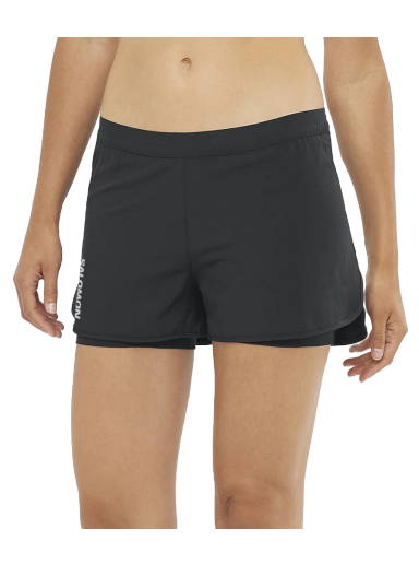 Patta Femme Basic Washed Biker Shorts (Raven)