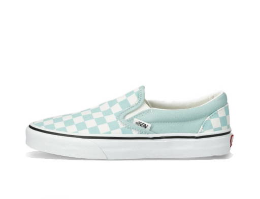 Vans slip on hot sale mint green