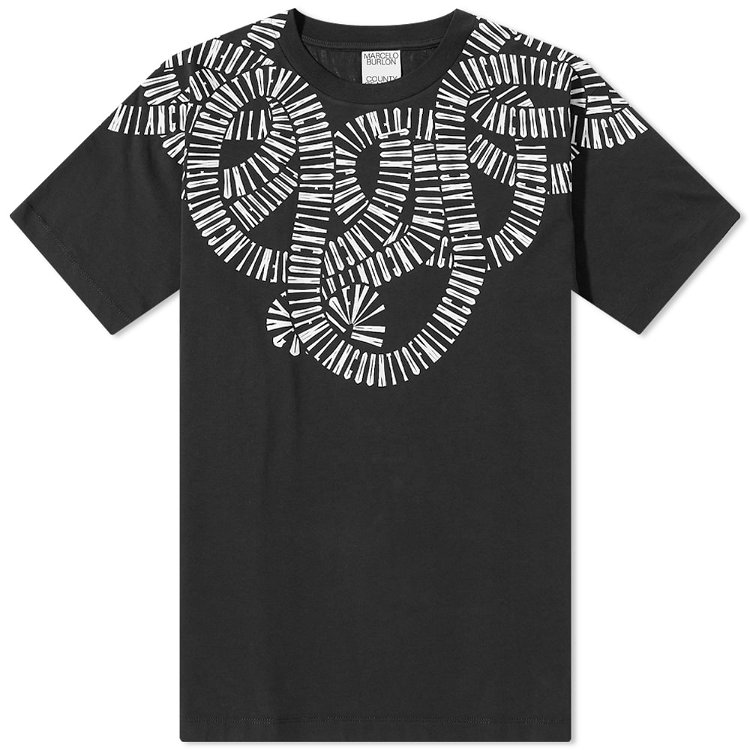 modul sjækel Krage T-shirt Marcelo Burlon Snake Wings Regular Tee CMAA018C99JER0031001 |  FLEXDOG