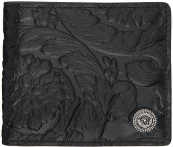 Versace Black Medusa Biggie Barocco Wallet DPU6737_1A10637