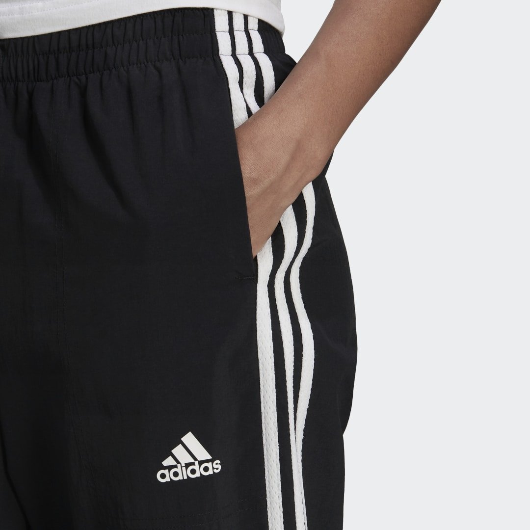 palanca No hagas enfocar Sweatpants adidas Originals Essentials 3-Stripes Woven 7/8 Tracksuit Pants  HC9155 | FLEXDOG