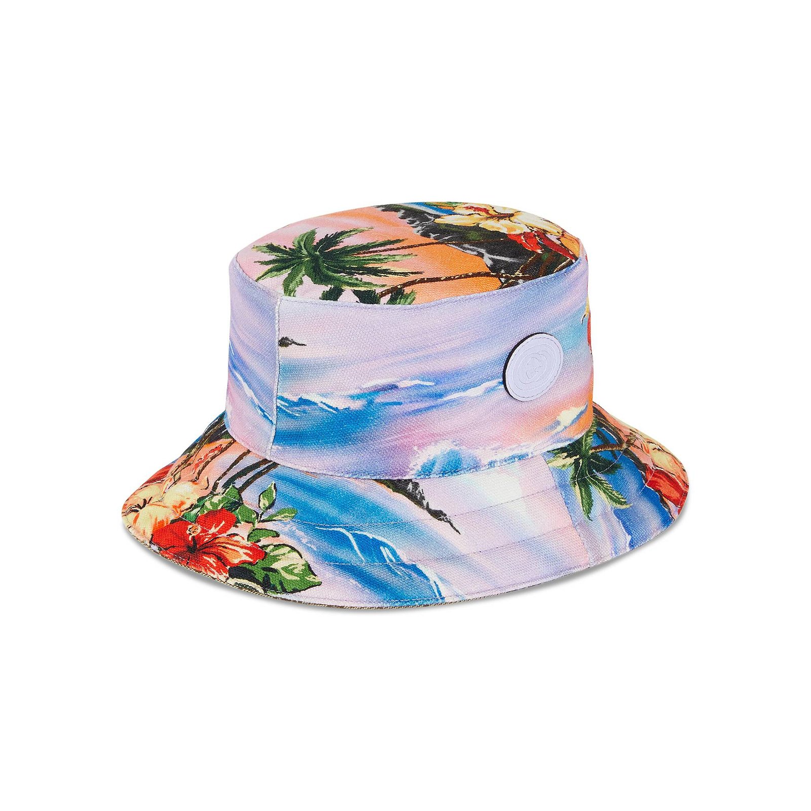LUXURY SHOPPING - GUCCI reversible bucket hat in GG canvas and