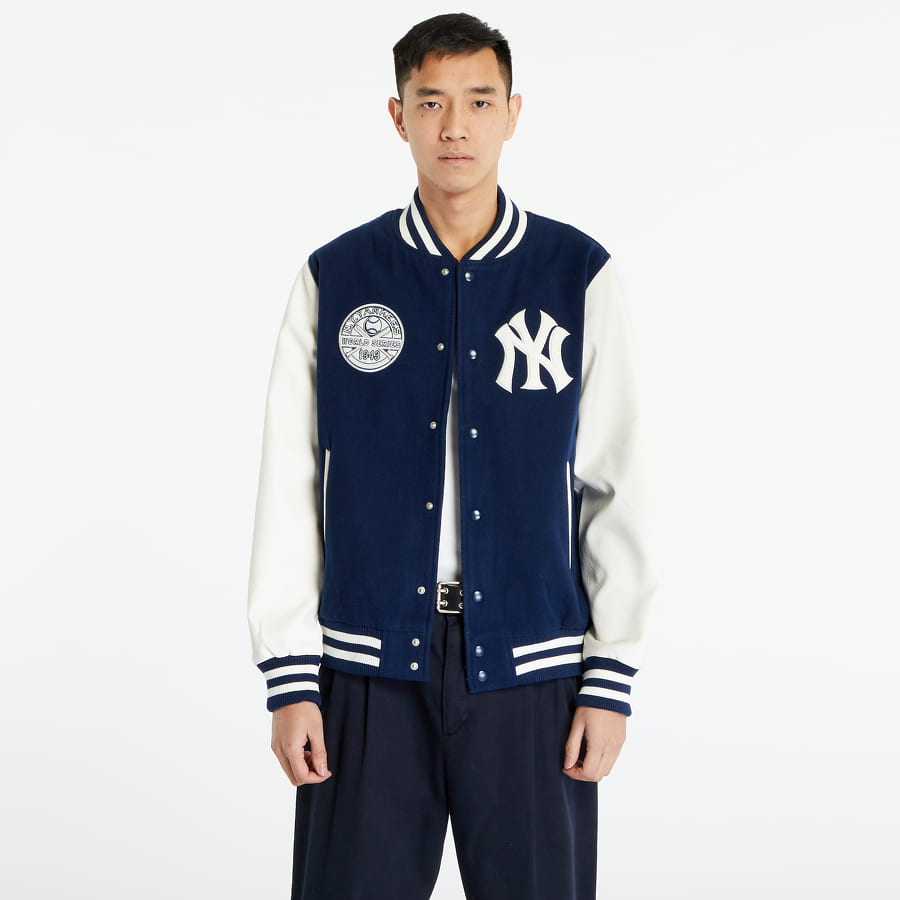 Majestic New York Yankees Varsity Jacket in 2023  Mens outdoor jackets, Varsity  jacket, Jackets men fashion