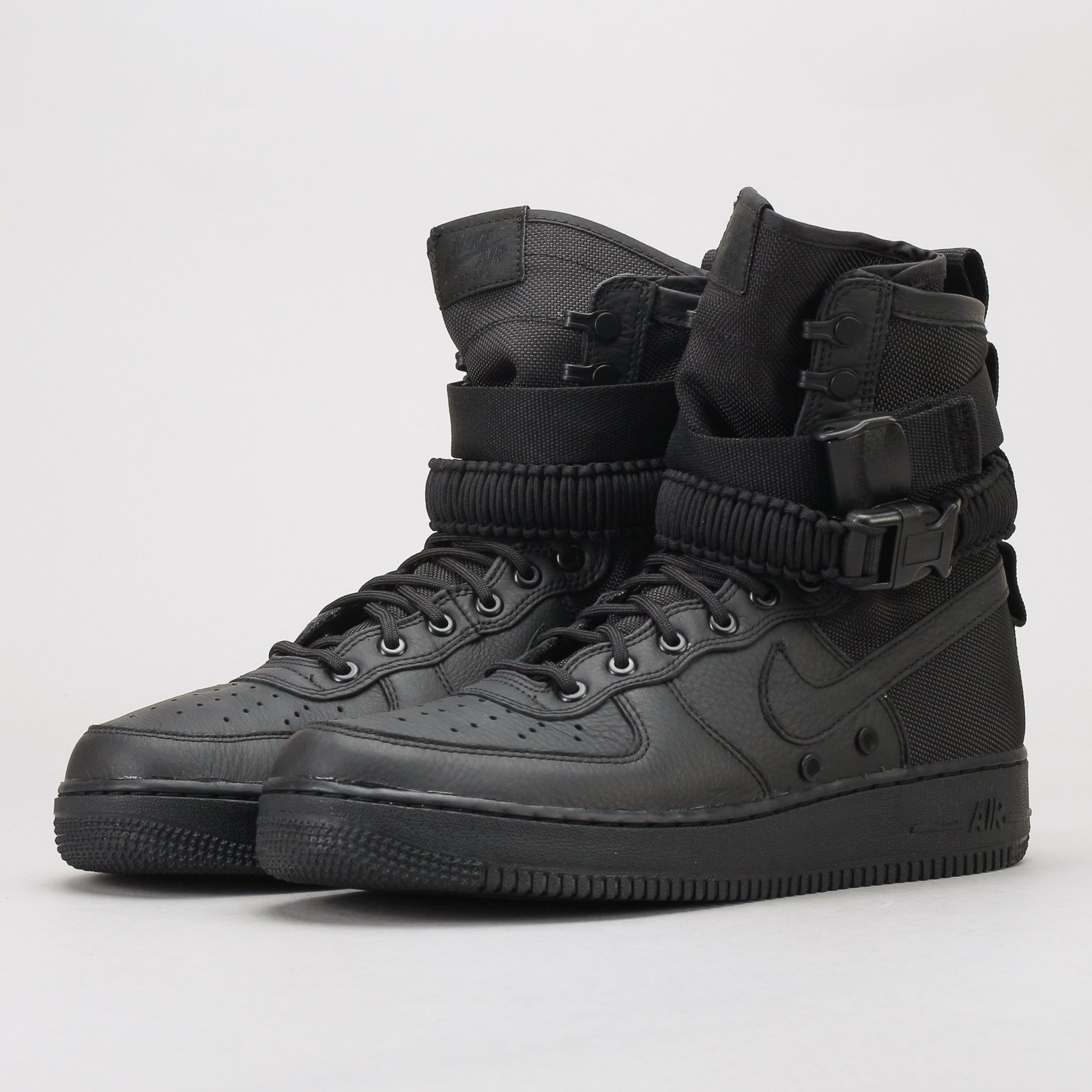 Nike SF Force 1 High ''Triple Black'' W 857872-002 | FlexDog