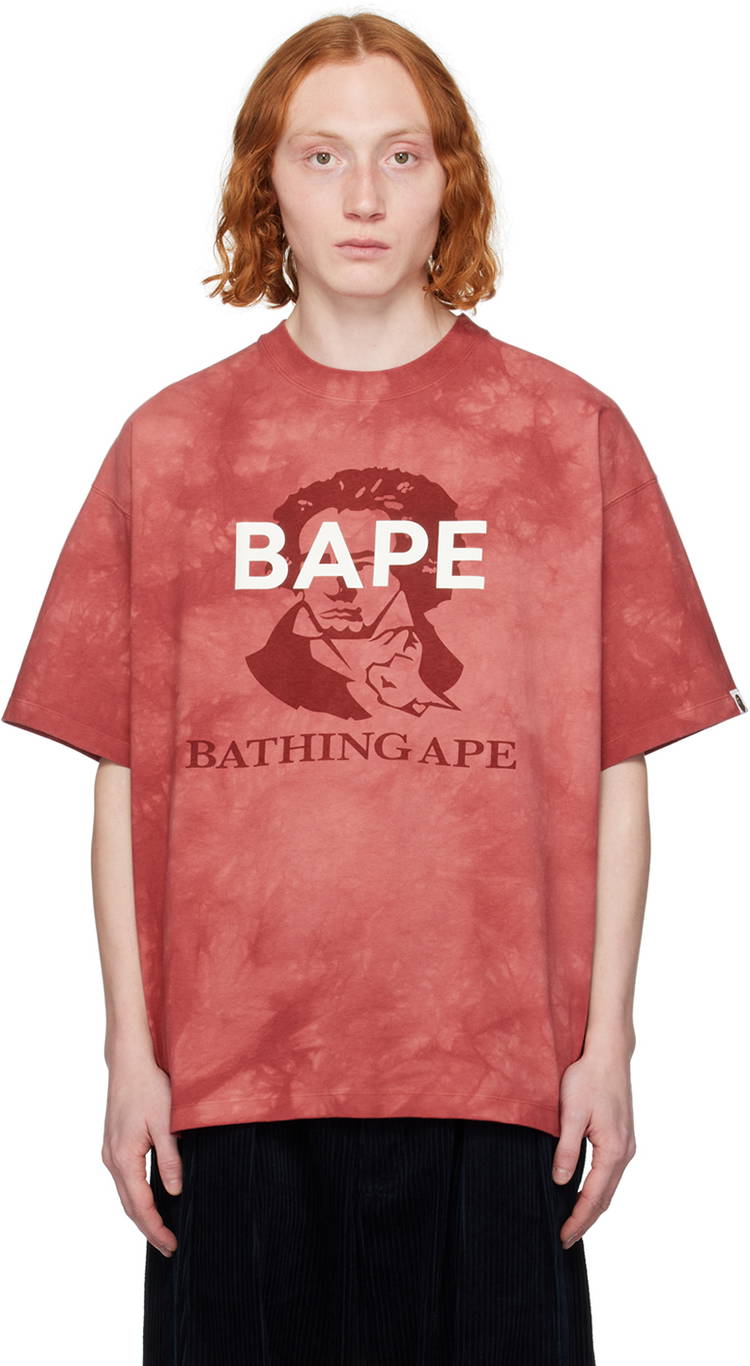 Tie dye 2025 bape shirt