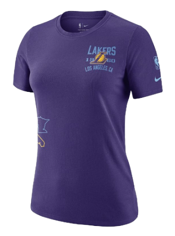 Nike Los Angeles Lakers Courtside City Edition Women's NBA T-Shirt DA7552-547