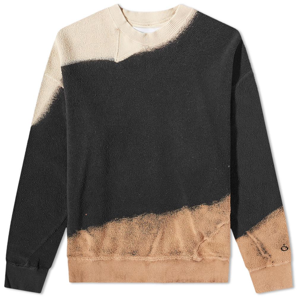 Sweatshirt NOMA t.d. Hand Dyed Twist Crew Neck Sweat N34-CS-01A