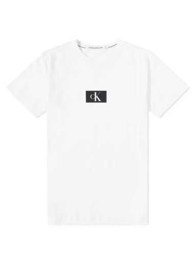 Calvin Klein Institutional Box Slim T-Shirt - White - The Designer