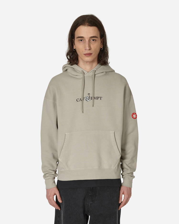 Sweatshirt Cav Empt Overdye MD Input Hammer Hooded Swearshirt