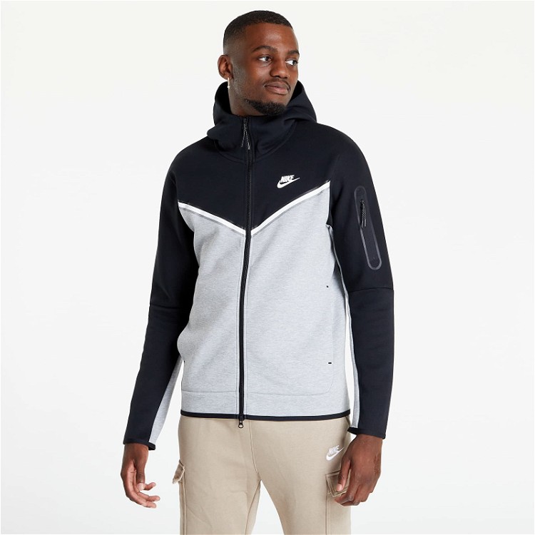 Sweatshirt Nike Tech Fleece Hoodie Full-Zip CU4489-016 | FLEXDOG