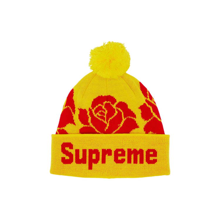 Beanie Supreme Rose Beanie FW22BN52 YELLOW | FLEXDOG