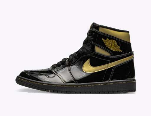 Air Jordan 1 Retro High OG "Black Metallic Gold"