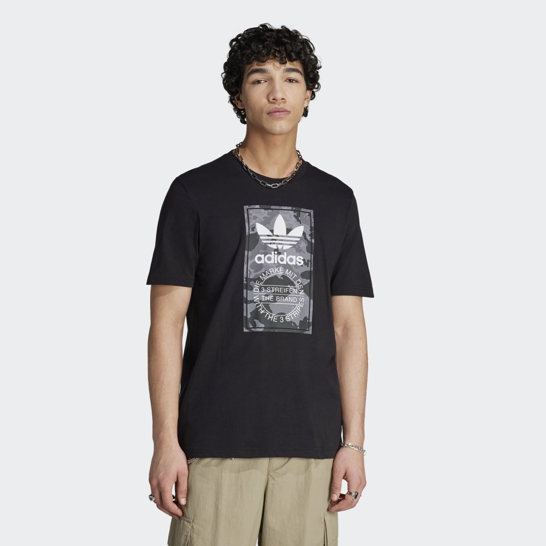 T-shirt adidas Originals Graphics Camo Tongue Label Tee II8156 | FLEXDOG | T-Shirts