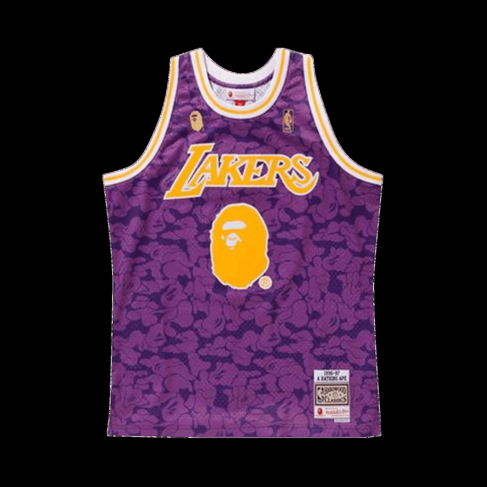 BAPE x Mitchell & Ness x NBA Uniforms