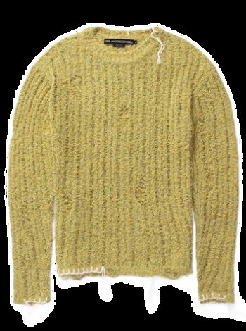 Andersson Bell Ollen Damaged Crewneck Sweater ATB1017M-GREEN