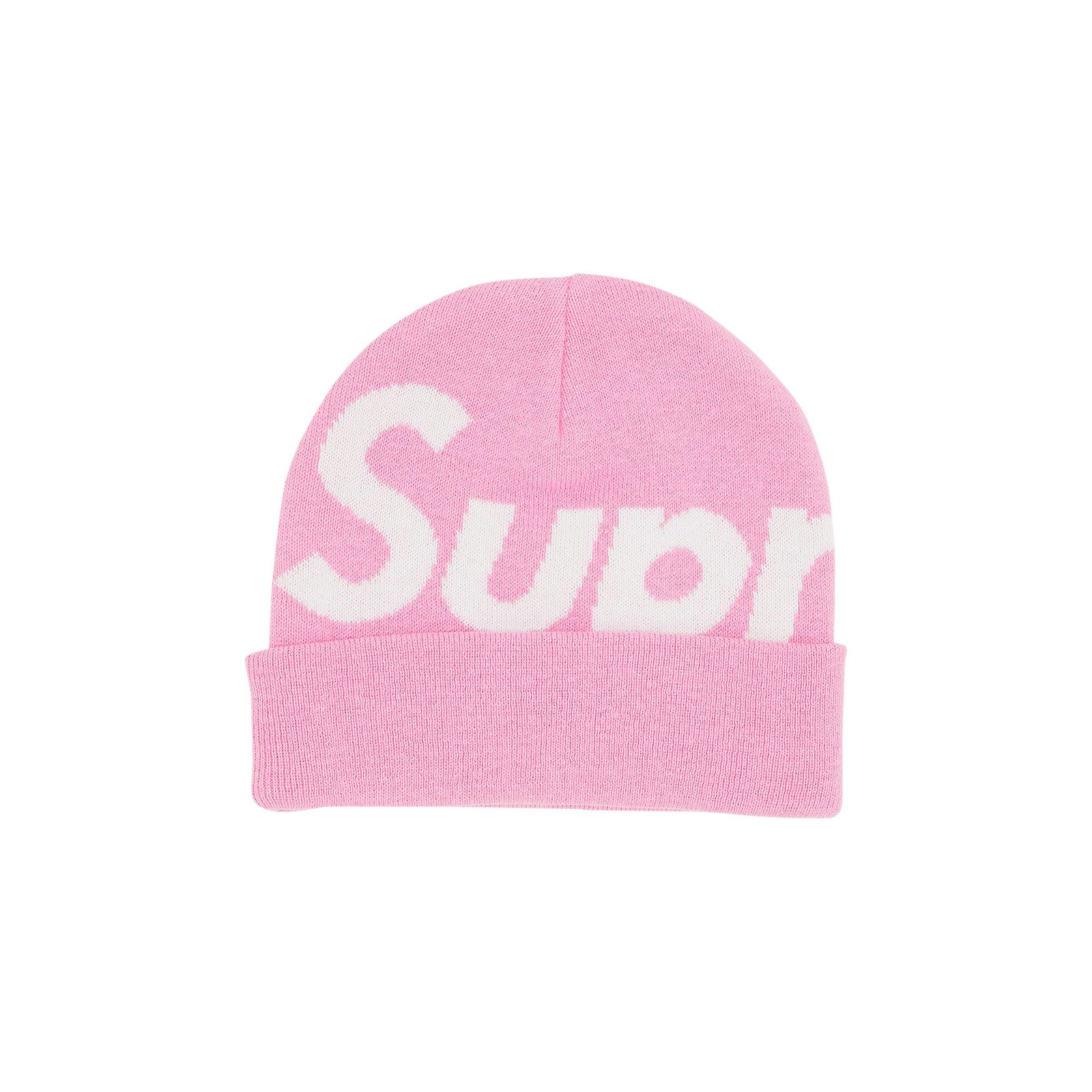 Beanie Supreme Big Logo Beanie FW22BN29 PINK | FLEXDOG