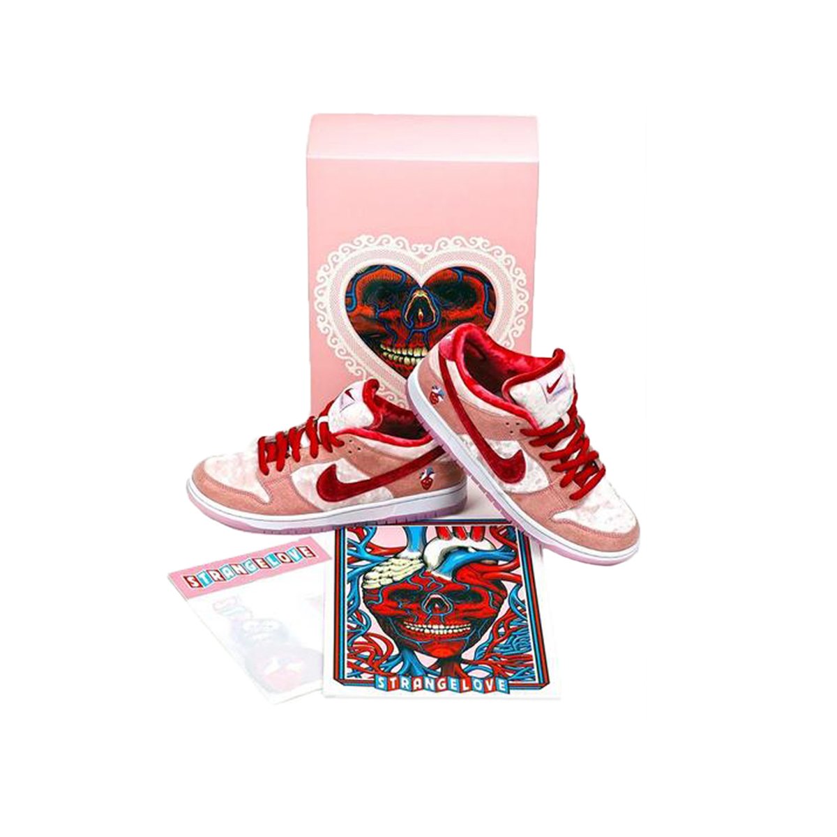 Nike SB StrangeLove x Dunk Low "Valentine"s Day" CT2552-800 FLEXDOG