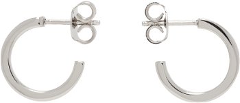 Maison Margiela MM6 Numeric Minimal Signature Hoop Earrings SM6VG0072 P6469