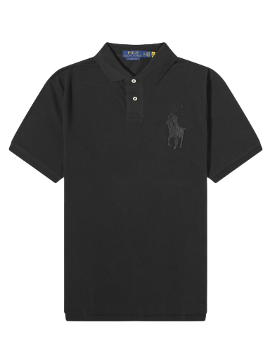 Leather PP Polo Tee