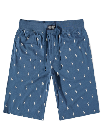 Polo by Ralph Lauren Sleepwear All Over Pony Sweat Shorts 714899513003