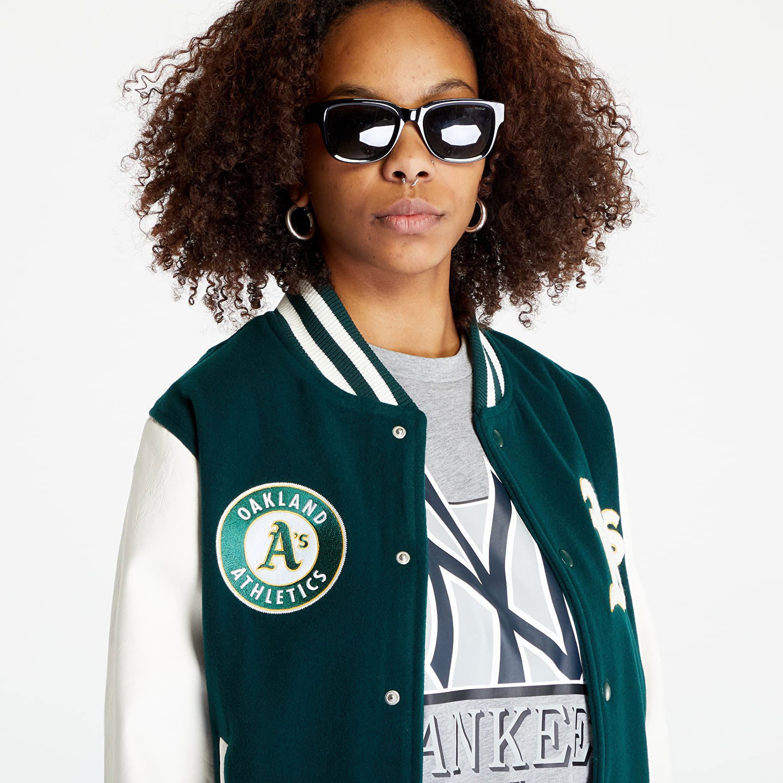 New Era Men's Oakland Athletics Varsity Bomber Jacket