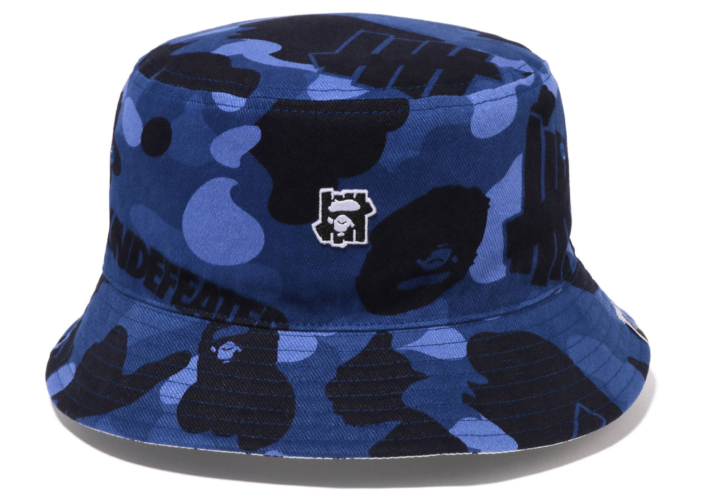 Hat BAPE Undefeated x Color Camo Flannel Bucket Hat 1I73-181