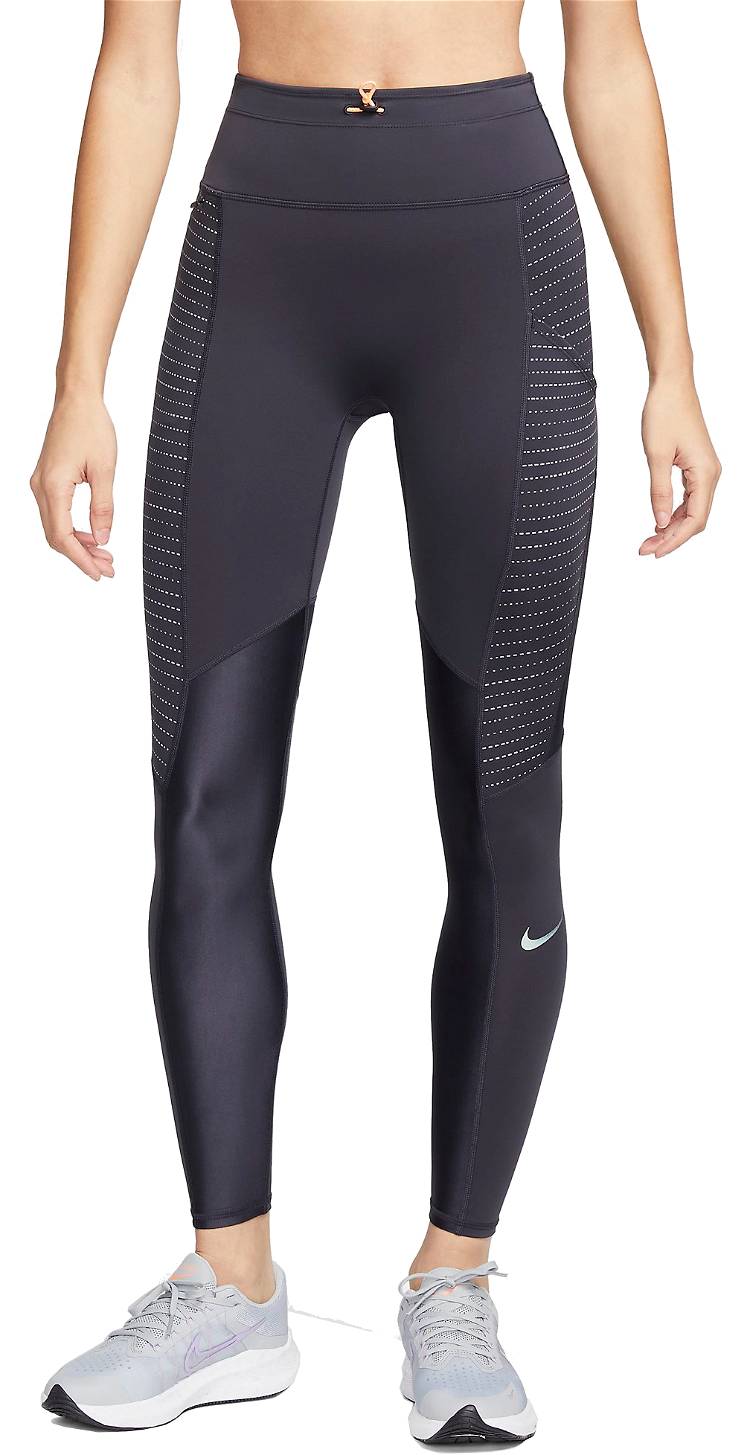 Nike, Pants & Jumpsuits, Nike Pro Drifit Hypercool Capri Leggings Black  High Rise Waist Size Small