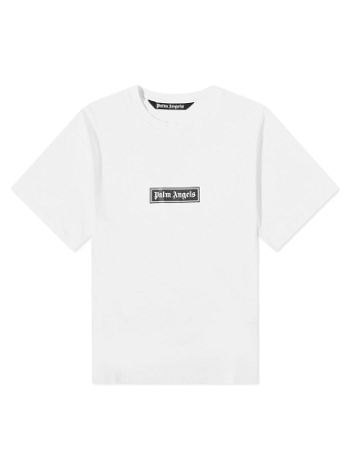 Palm Angels Rhinestone Logo T-Shirt White . Men . XL