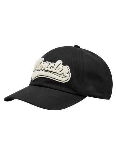 Varsity Logo Baseball Cap Black